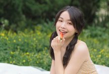 日系美少女清新文艺户外写真图片-套图岛