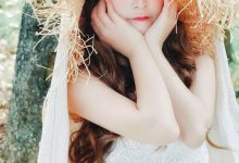 大眼睛美女性感吊带裙诱人图片-套图岛