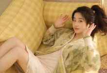 气质清纯美女吊带马尾辫写真图片-套图岛