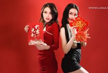 [Ligui丽柜]HD视频 2021.02.11 双生花-欲饺迎春 甜甜&凉儿 [MP4-400MB]-套图岛