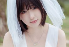 婚纱美女清新纯洁养眼写真图片-套图岛