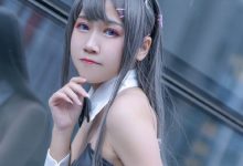 裹胸美女兔女郎cos性感制服诱惑写真-套图岛