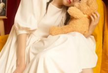 清新温婉美女复古文艺写真图片-套图岛