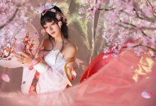 王者荣耀甄姬游园惊梦cosplay写真图片-套图岛