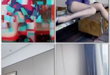 王馨瑶紫色西服套装拍摄花絮 [1V-175M]-套图岛