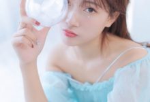 轻纱薄缕美女白嫩清新美女写真-套图岛