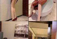 王馨瑶香槟礼服拍摄花絮 [1V138M]-套图岛