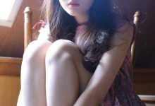 极品美女碎花连衣裙丰满性感写真-套图岛