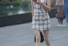 都市丽人港味格子套装小姐姐【168P-1.91G】-套图岛