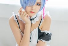 秋楚楚 蕾姆夏日泳装 [46P-492M]-套图岛