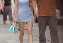 都市丽人一字抹胸装包臀裙美女【132P+1V-2.12G】-套图岛