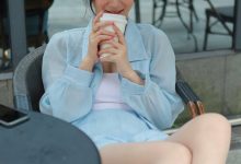 [IESS异思趣向] 2022.05.11 丝享家1085：秋秋《蓝色事业线》[86P／136MB]-套图岛