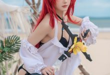 阿包也是兔娘 - NO.58 明日方舟 史尔特尔 [50P-808MB]-套图岛