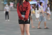 都市丽人红衣黑色皮裙小姐姐【462P+4V-7.38G】-套图岛