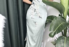 安乔乔 NO.017 旗袍肉丝 [110P+407M]-套图岛