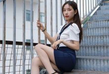 [IESS异思趣向] 2022.06.20 丝享家1123：美子《楼梯上的美腿》[88P／130MB]-套图岛