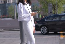 精选街拍作品 NO.0055 极品性感白裤美女高清原图[315P／354MB]-套图岛