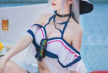 弥音音ww - NO.035 明日方舟-斯卡蒂[12P-158.17MB]-套图岛