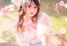 兔子Zzz不吃胡萝卜 - NO.18 粉色春天 [23P-124MB]-套图岛