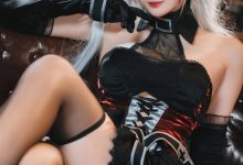 瓜希酱 - NO.59 碧蓝航线 欧根亲王沉醉于夜 [20P-150MB]-套图岛