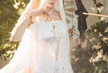 瓜希酱 - NO.66 明日方舟 白金泳装 (Platinum) [25P-159MB]-套图岛