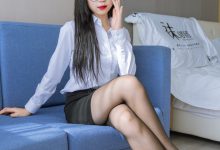 [BoBoSocks袜啵啵]NO.185 周周-ol制服、高跟鞋、黑丝[140P+1V／5.68GB]-套图岛