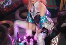 如月灰 - NO.25 英雄联盟 厄运小姐 [17P-104MB]-套图岛