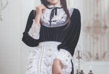 Neko-薇薇 - NO.06 黑色丝绒女仆 [40P-102MB]-套图岛