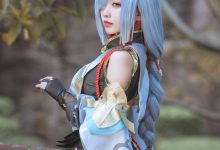 宮本桜 - NO.11 申鹤 [22P-283MB]-套图岛