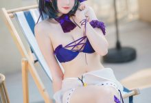 瓜希酱 - NO.74 柴郡泳装 [32P-103MB]-套图岛