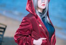 w百合欧皇子w -  明日方舟 轻风 LB01 红 [12P-97MB]-套图岛