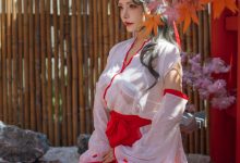 秋和柯基 -  汤池巫女 [35P+1V-711MB]-套图岛