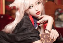 樱岛嗷 - NO.11 明日方舟远山 [8P-60MB]-套图岛