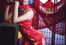 面饼仙儿 No.052 雷姆旗袍 [23P-379MB]-套图岛