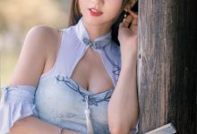 kyokyo沉迷汉堡王 - 蓝色旗袍 [24P-102MB]-套图岛