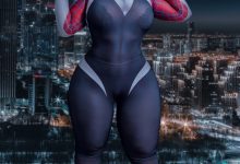 Uy Uy - NO.70 Spider Gwen [24P 158MB]-套图岛