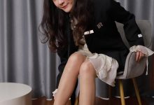 [IESS异思趣向] 2023.02.04 丝享家 1351 秋秋《黑色绑带》[83P-91.5M]-套图岛