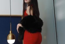 [IESS异思趣向] 2023.01.24 丝享家 1339 婉萍《红裙情人》[90P-70.2M]-套图岛