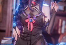 安食Ajiki - NO.07 原神 雷电将军魅魔 [35P-259MB]-套图岛