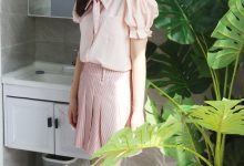 初夏女神 NO.015 十一 粉色S码休闲JK搭白色高跟鞋[97P+1V／6.40GB]-套图岛