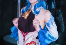 [BLUECAKE] Vol.10 Jenny Sleeping with Ganyu [167P-2.98GB]-套图岛