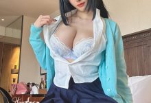 雨波_HaneAme -  碧蓝档案 兔女郎写真本 [100P+12V-1.39GB]-套图岛