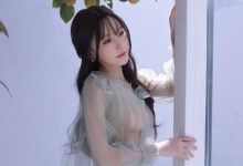 鱼子酱《绿色薄纱》原版写真 [117P-1.98G]-套图岛