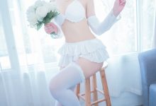 猫君君_MaoJun - NO.22 蕾姆内衣花嫁 [41P-352MB]-套图岛