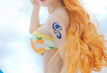 紫氯氯 - NO.18 海贼王 娜美 [9P-19MB]-套图岛