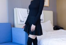 [BoBoSocks袜啵啵]NO.313 芝士-皮鞋、平底鞋、厚黑丝、厚黑丝大腿袜[150P+1V／6.30GB]-套图岛