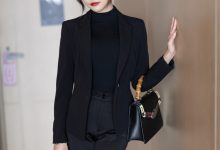 王馨瑶《黑色西装加西裤》原版写真 [93P-203MB]-套图岛