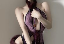 妮是老虎-陈妮妮UNI - 紫色太极图 [30P-35MB]-套图岛