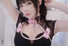 桜桃喵 - 蕾丝旗袍 [20P-188MB]-套图岛