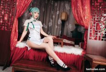 [YITUYU艺图语]2023.04.29 初音旗袍 桃墨公子x [39+1P／311MB]-套图岛